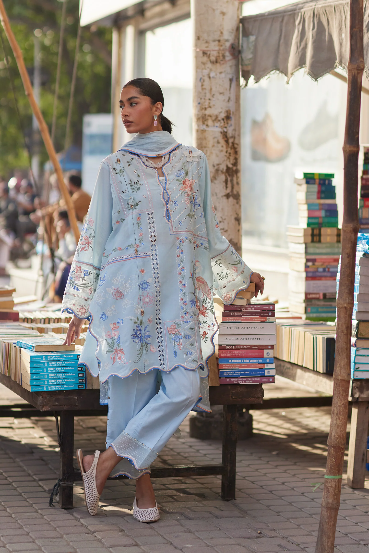 Zaha Festive Lawn 2026 | ZF26-10 | FORGOT ME NOT BREEZE