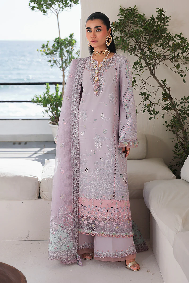 Sahil Luxury Lawn 2026 by Qalamkar | SA-11 | REHMA