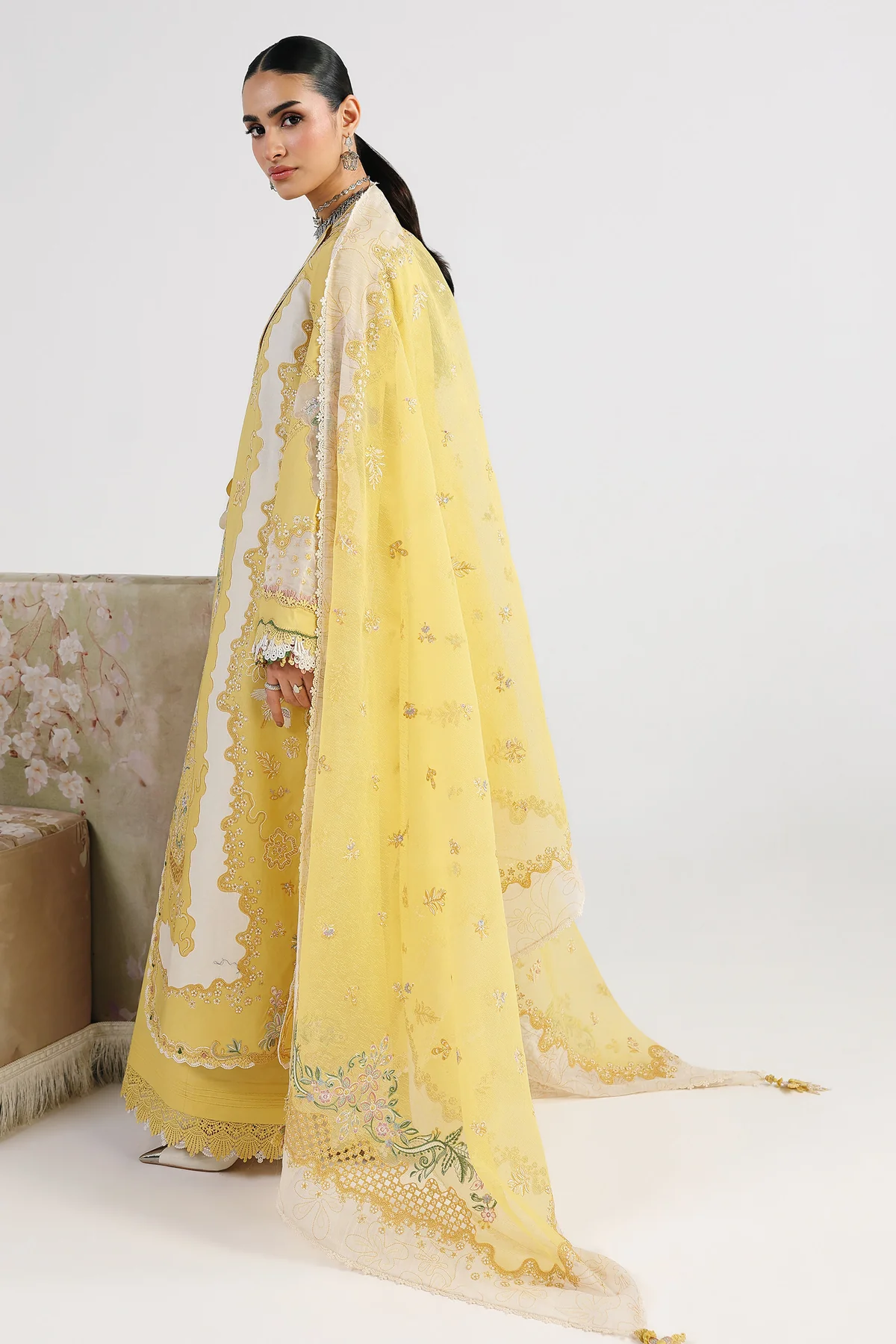 Qalamkar festive lawn 2026 | QFL-05 | ZARIA