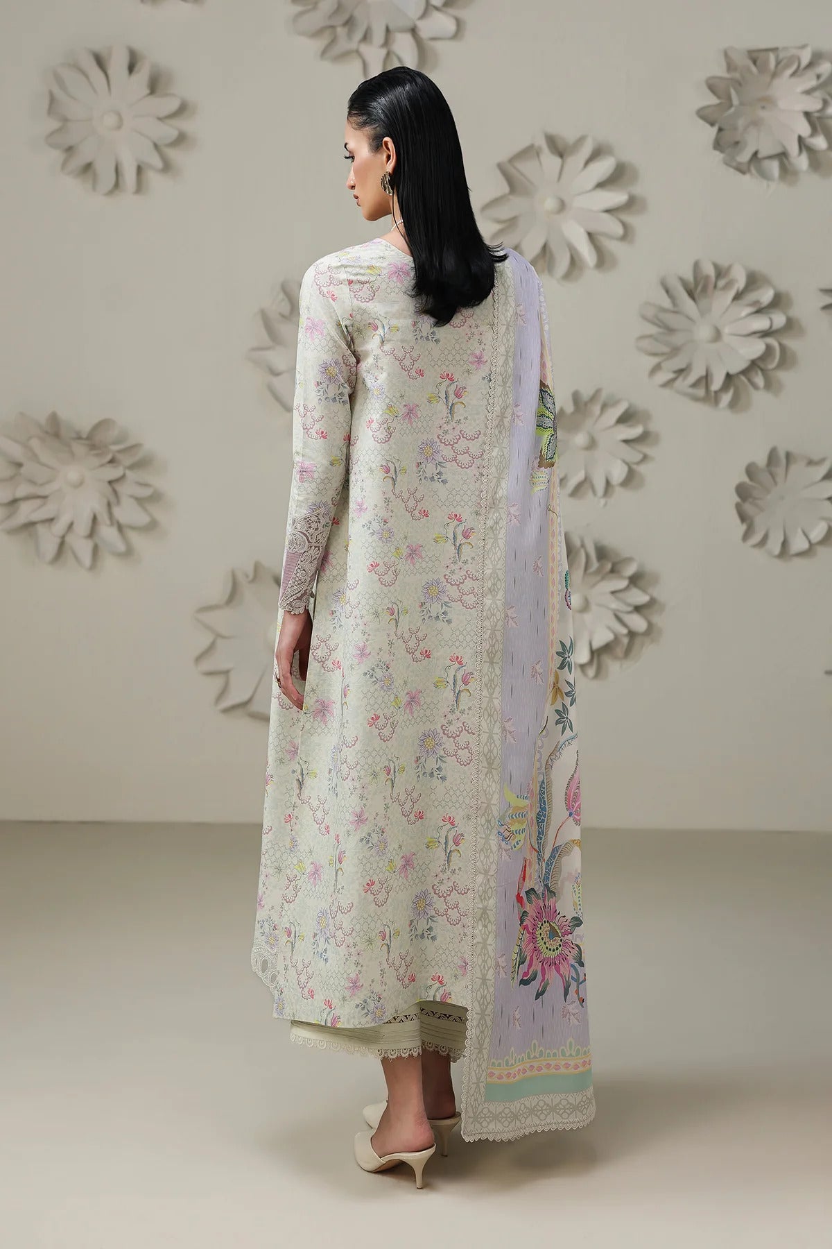 Qalamkar Qprints lawn 2026 Vol-02 | QQP-01B | AMEENA