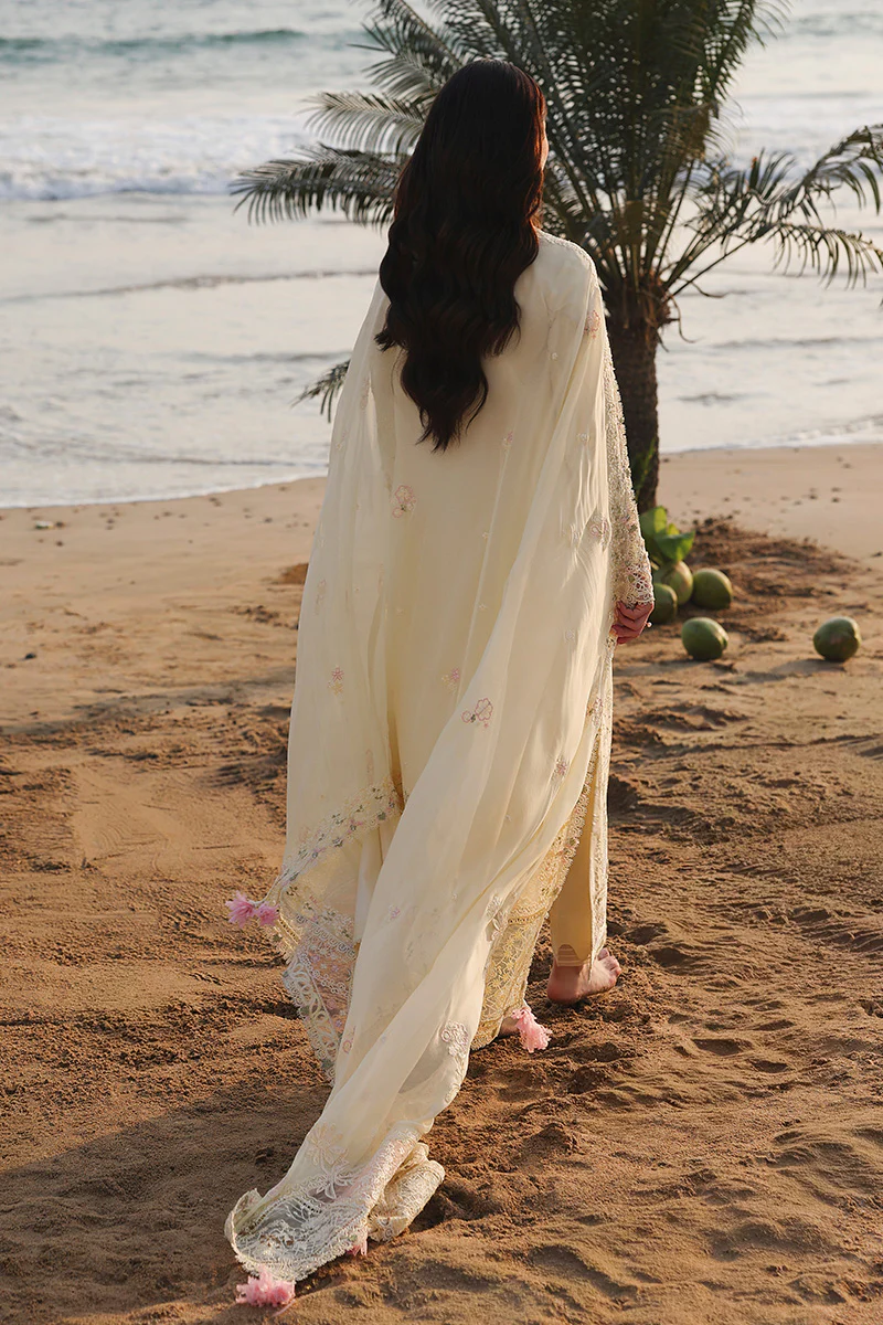 Sahil Luxury Lawn 2026 by Qalamkar | SA-03 | SAFA