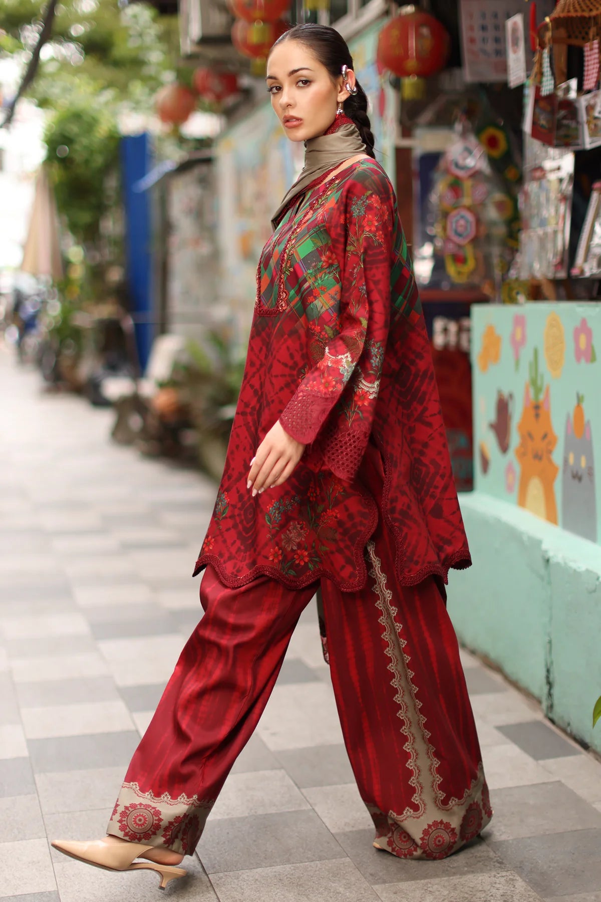 Charizma Combination Unstitched Embroidered Linen Collection Vol 2 2026 | CCW7 - 12