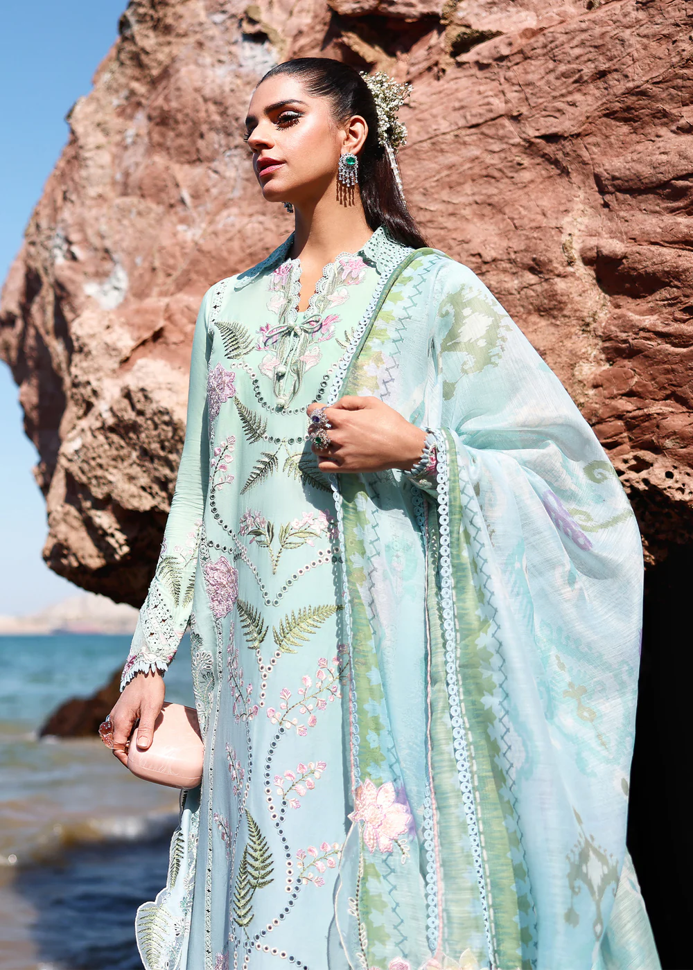 Saira Shakira Luxury Lawn 2026 | TALI | D-3B