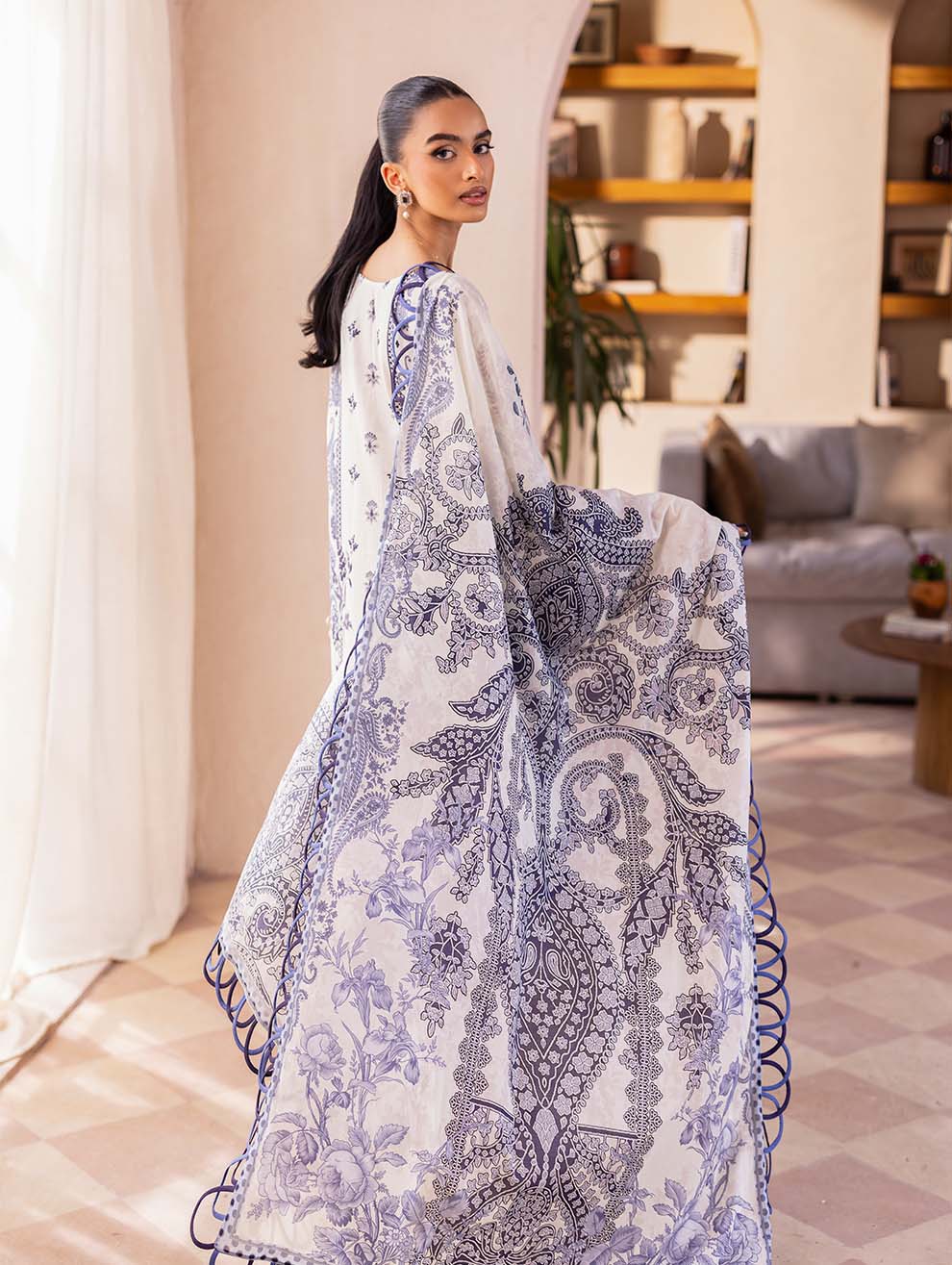 Jade Urbane Lawn Dupatta Vol-02 2025