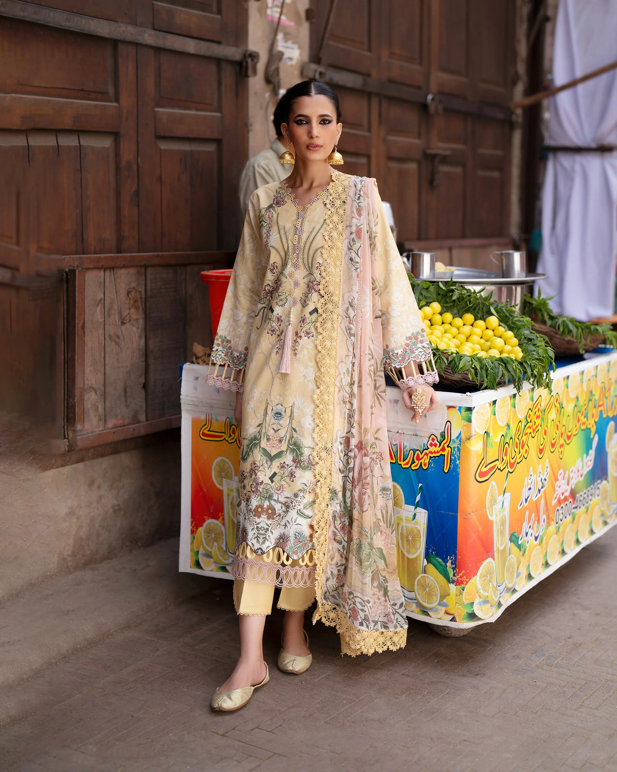 Jade Urban Chiffon Dupatta 2026 | 26-UDC II-21125 A