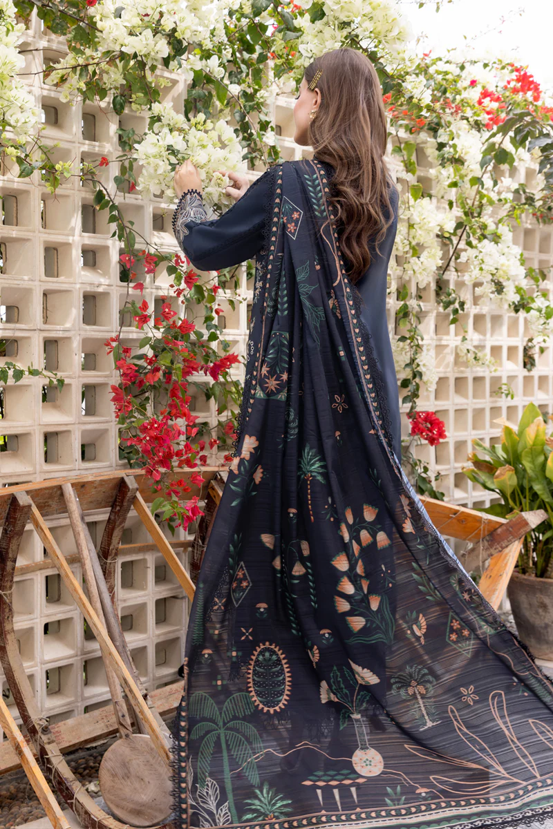Rang Rasiya Carnation Lawn 2025 | D-12