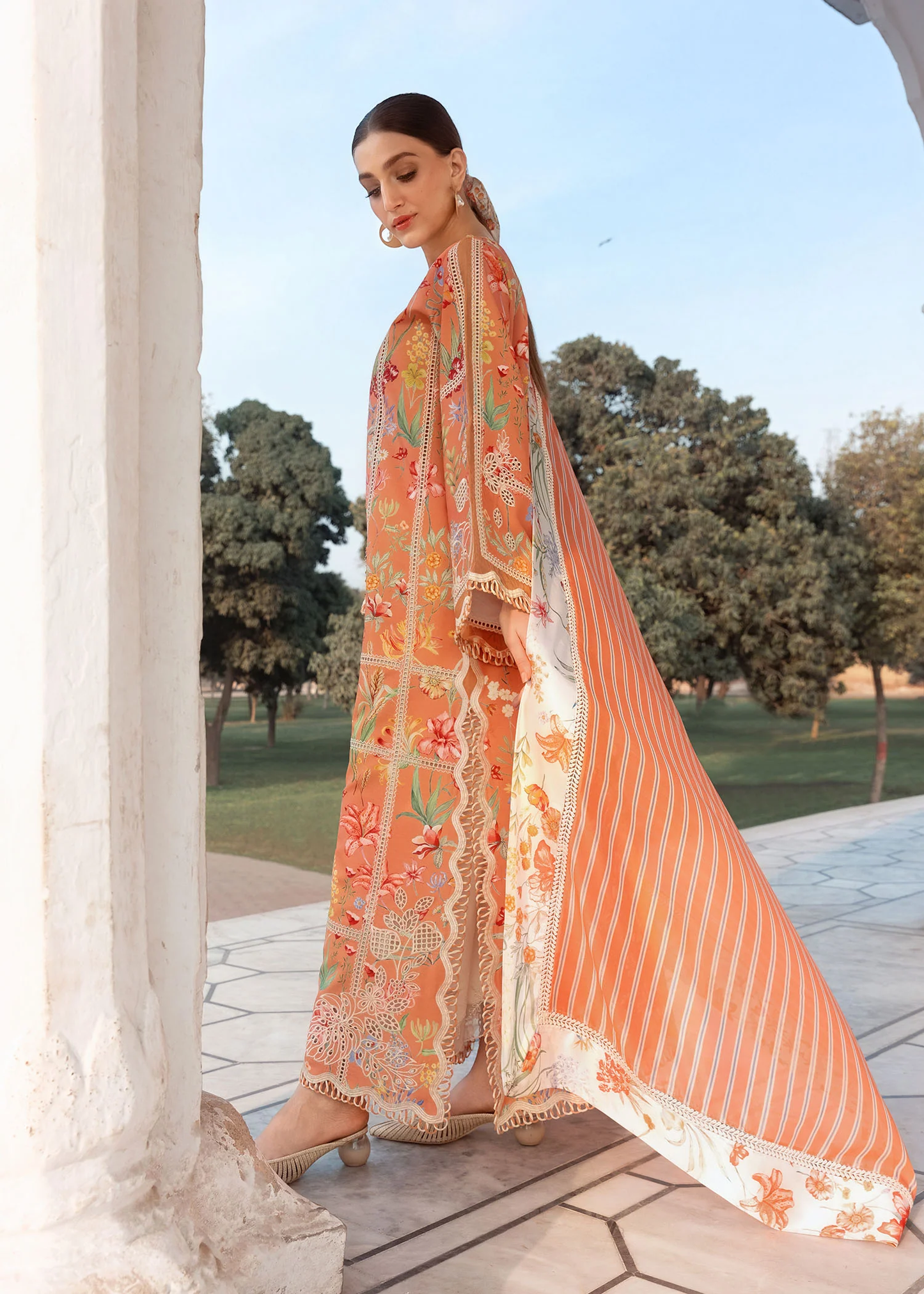 Crimson Luxury Lawn 2026 | A SUMMER DANCE | D-2A