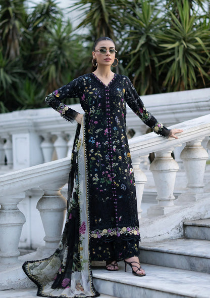 Signature Embroidered lawn With Chiffon Collection Vol-II '26 By Elaf | ESG-2B SASHA