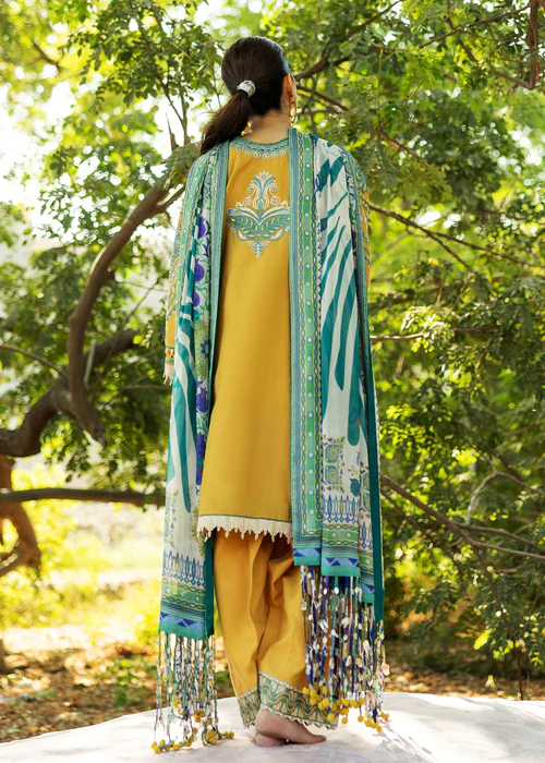 Siraa Unstitched Lawn 2025 | LIANA-B