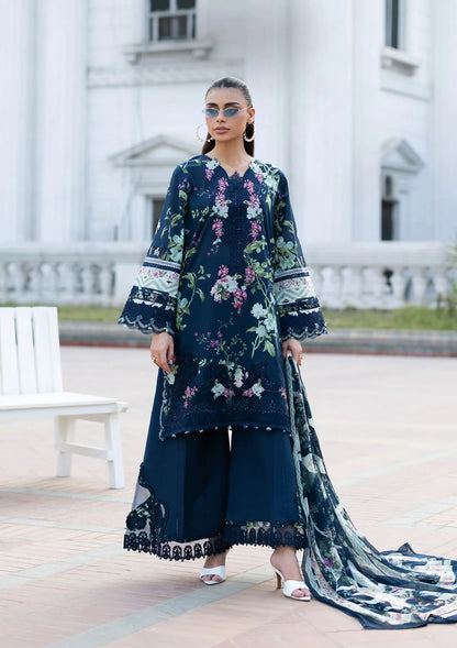 Signature Embroidered lawn With Chiffon Collection Vol-II '26 By Elaf | ESG-3A MARIEL