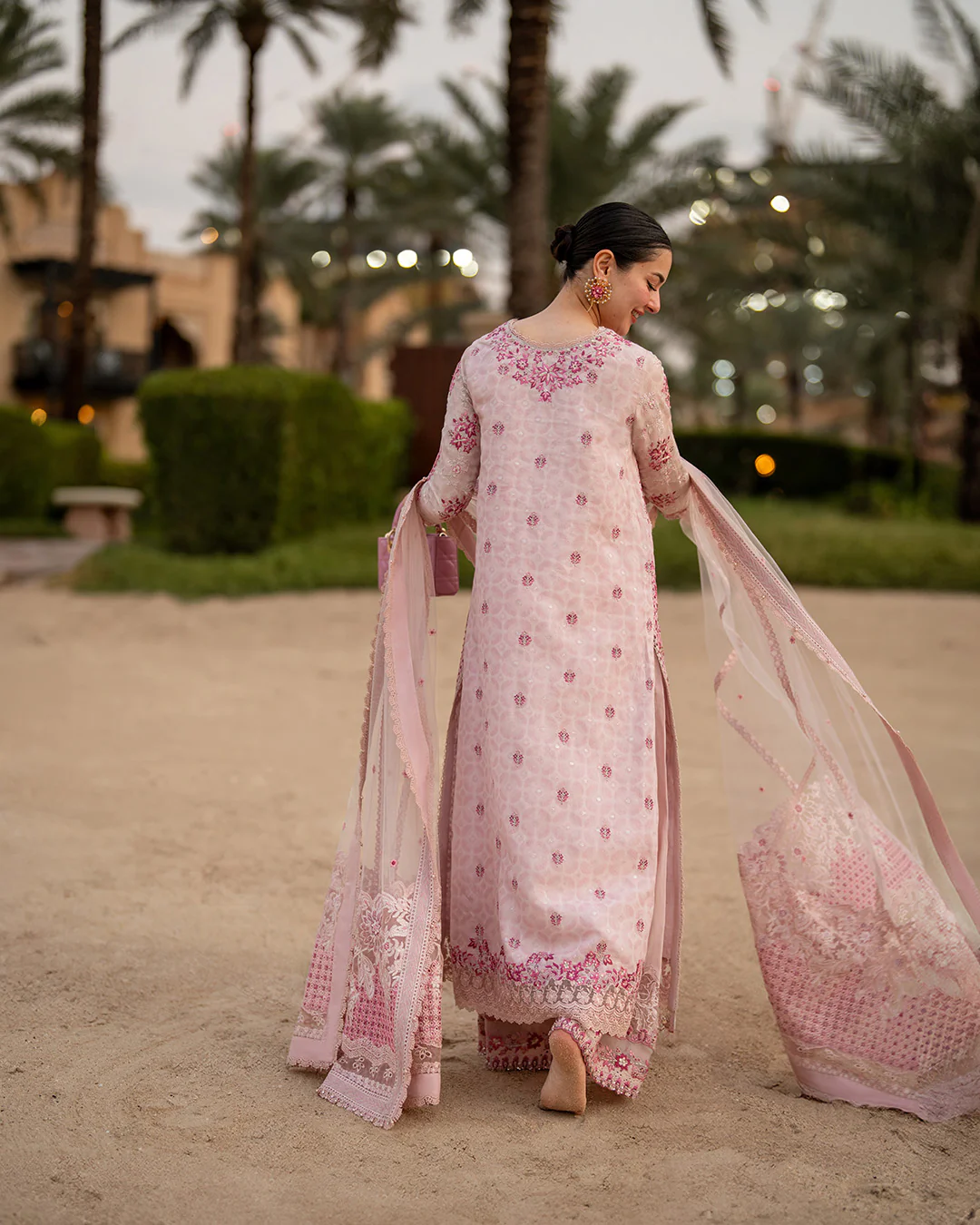 Faiza Saqlain X Hania Amir Luxury Lawn 2026 | LAMIJA