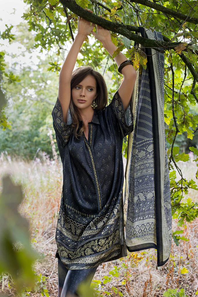 Sobia Nazir Satin Silk'25 | D-05