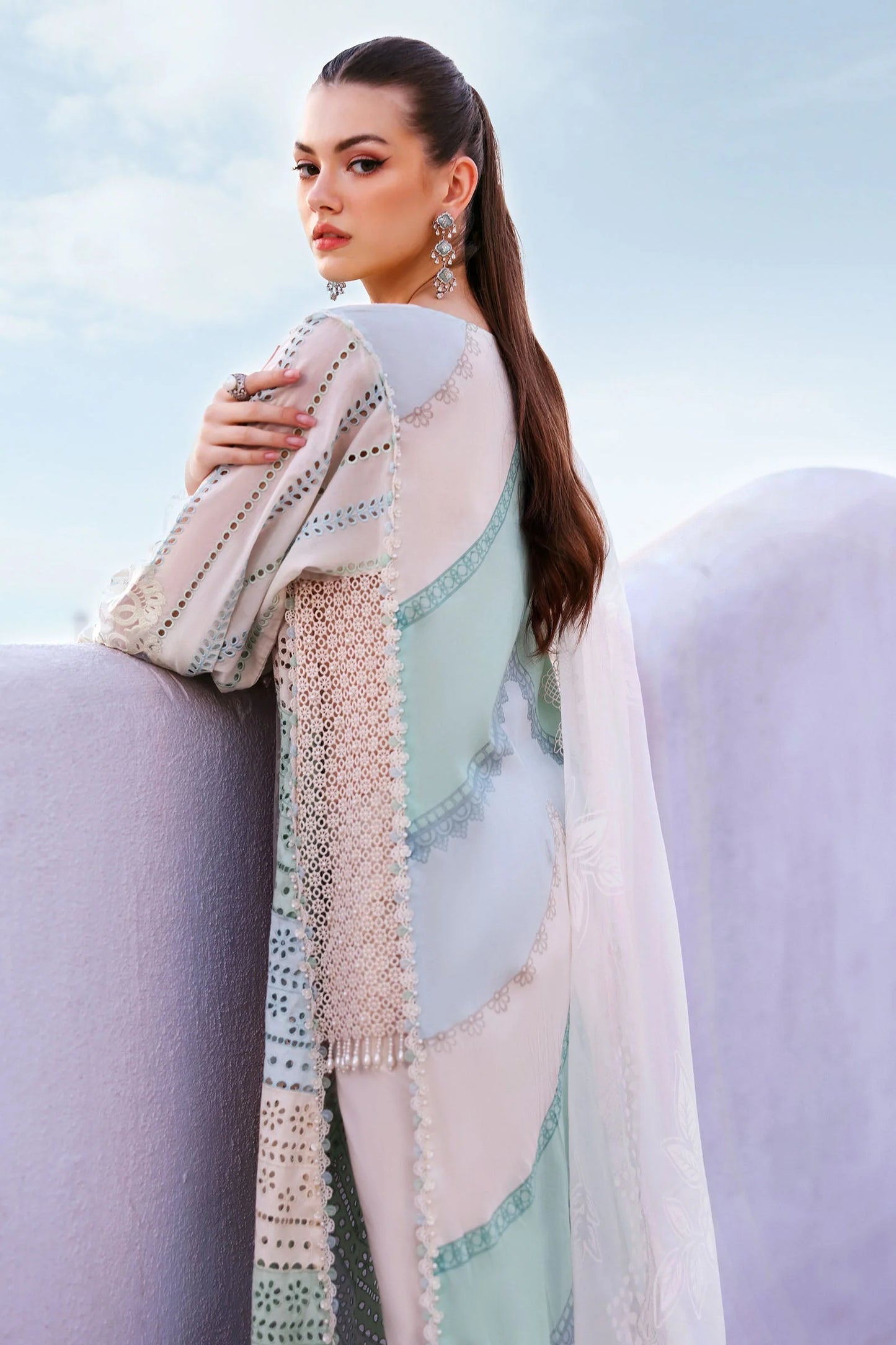 Maria B Luxury Lawn 2026 | D-2612-A