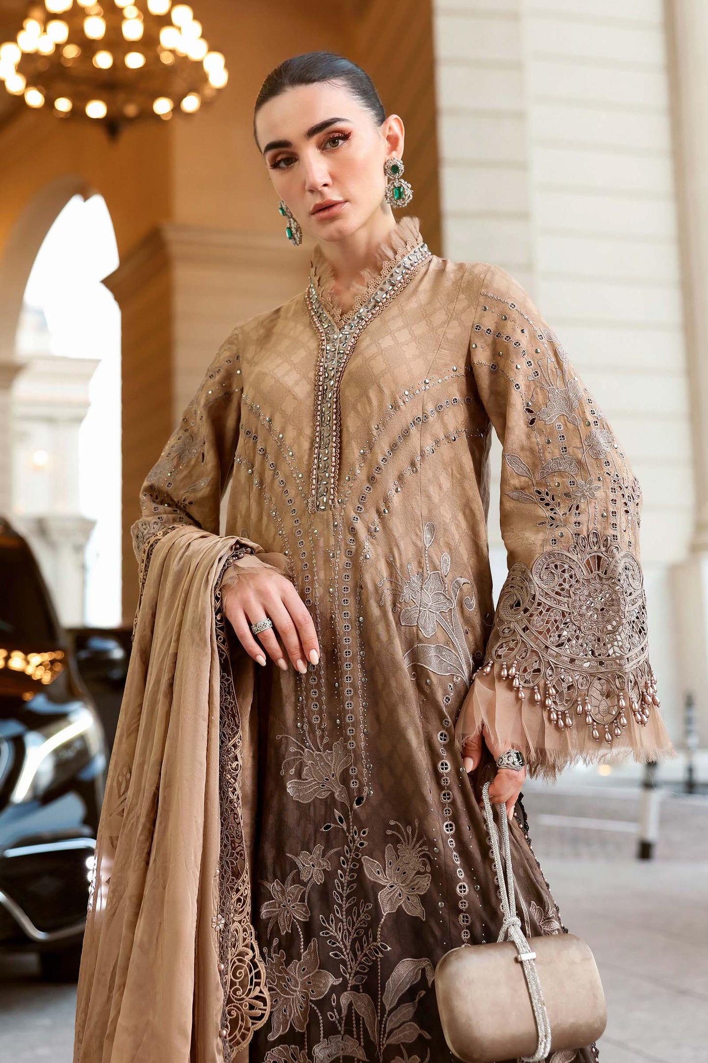 Maria B Luxury Lawn 2026 | D-2601-A