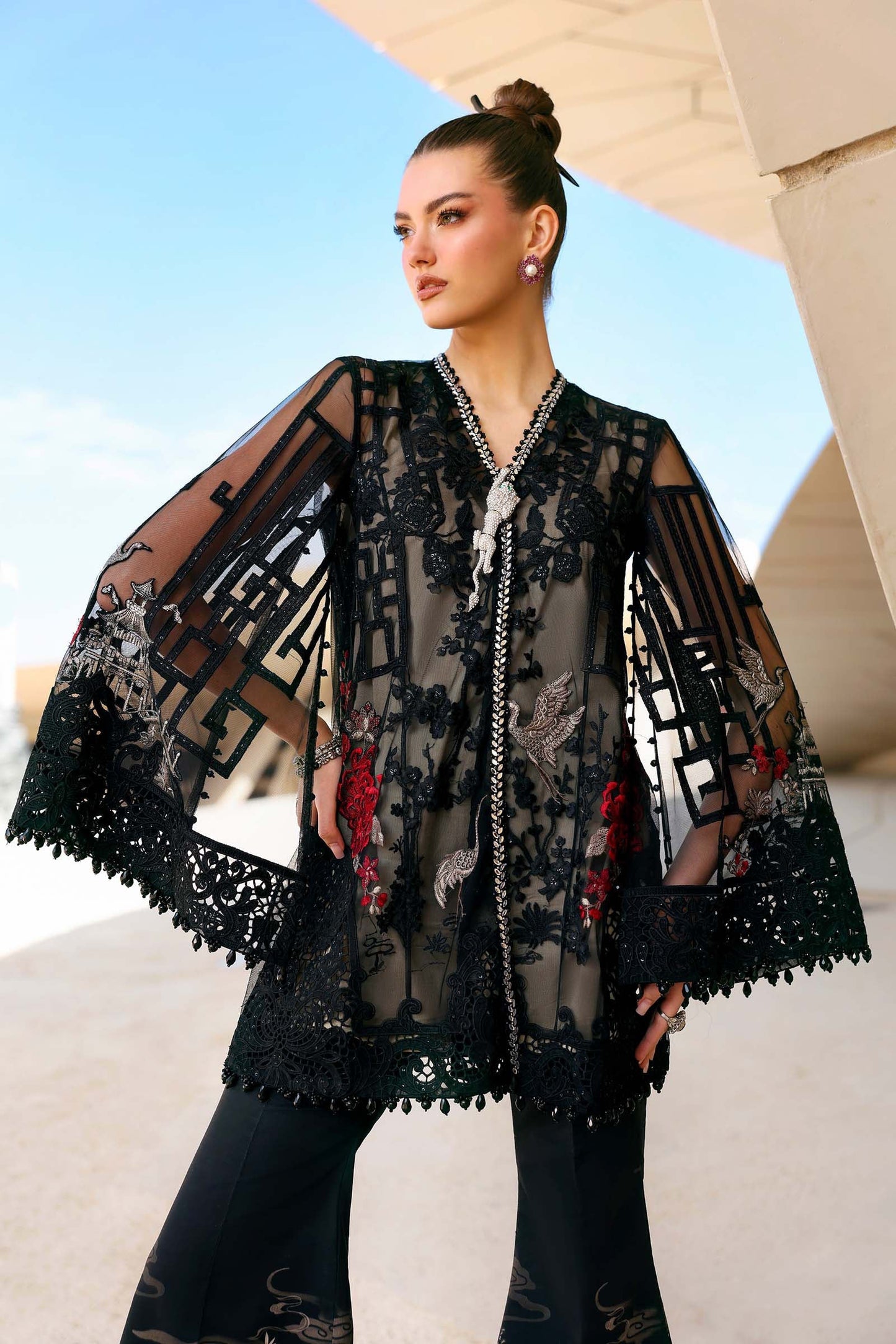 Maria B Luxury Lawn 2026 | D-2607-B