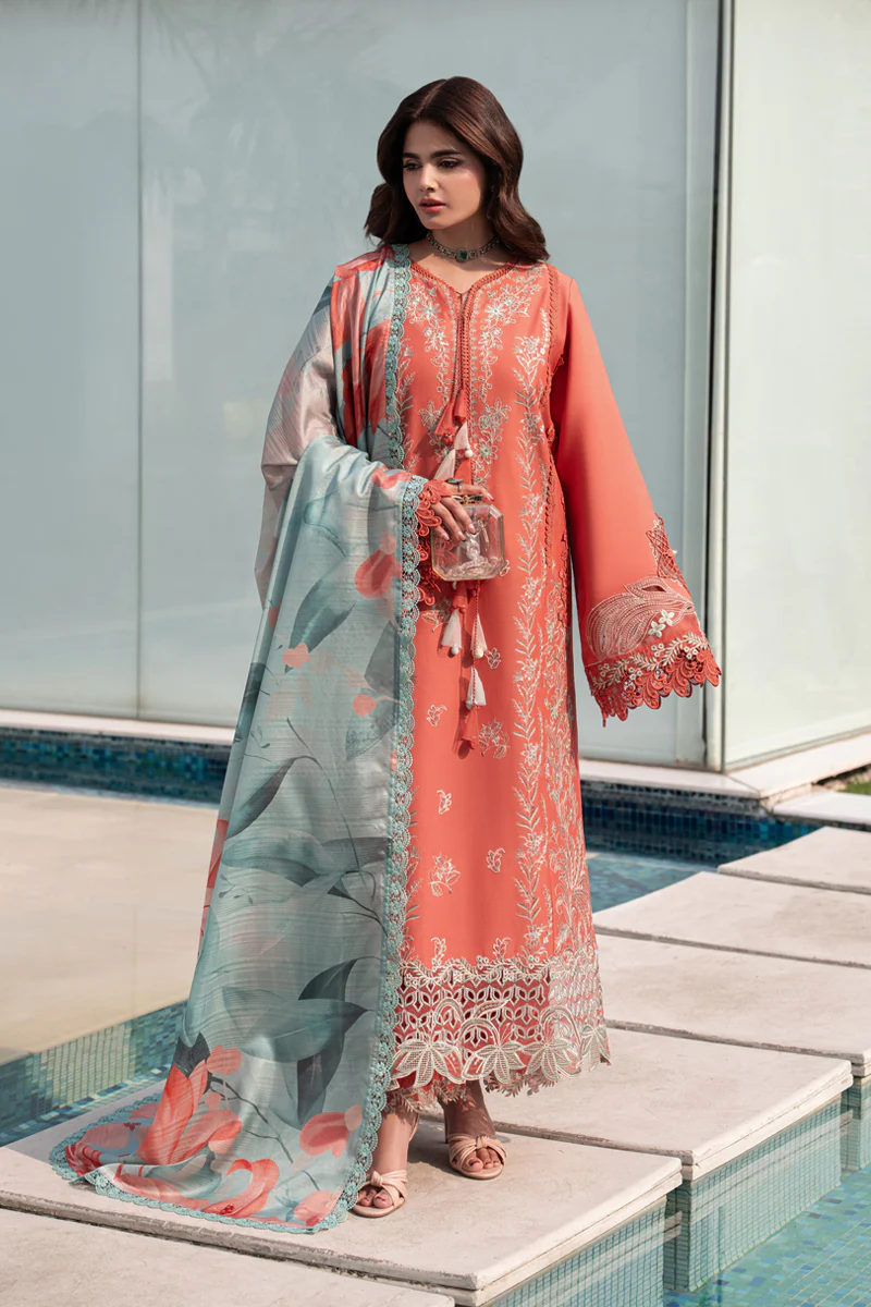 Rang Rasiya Carnation Eid Edit 2026 | LEEZAH