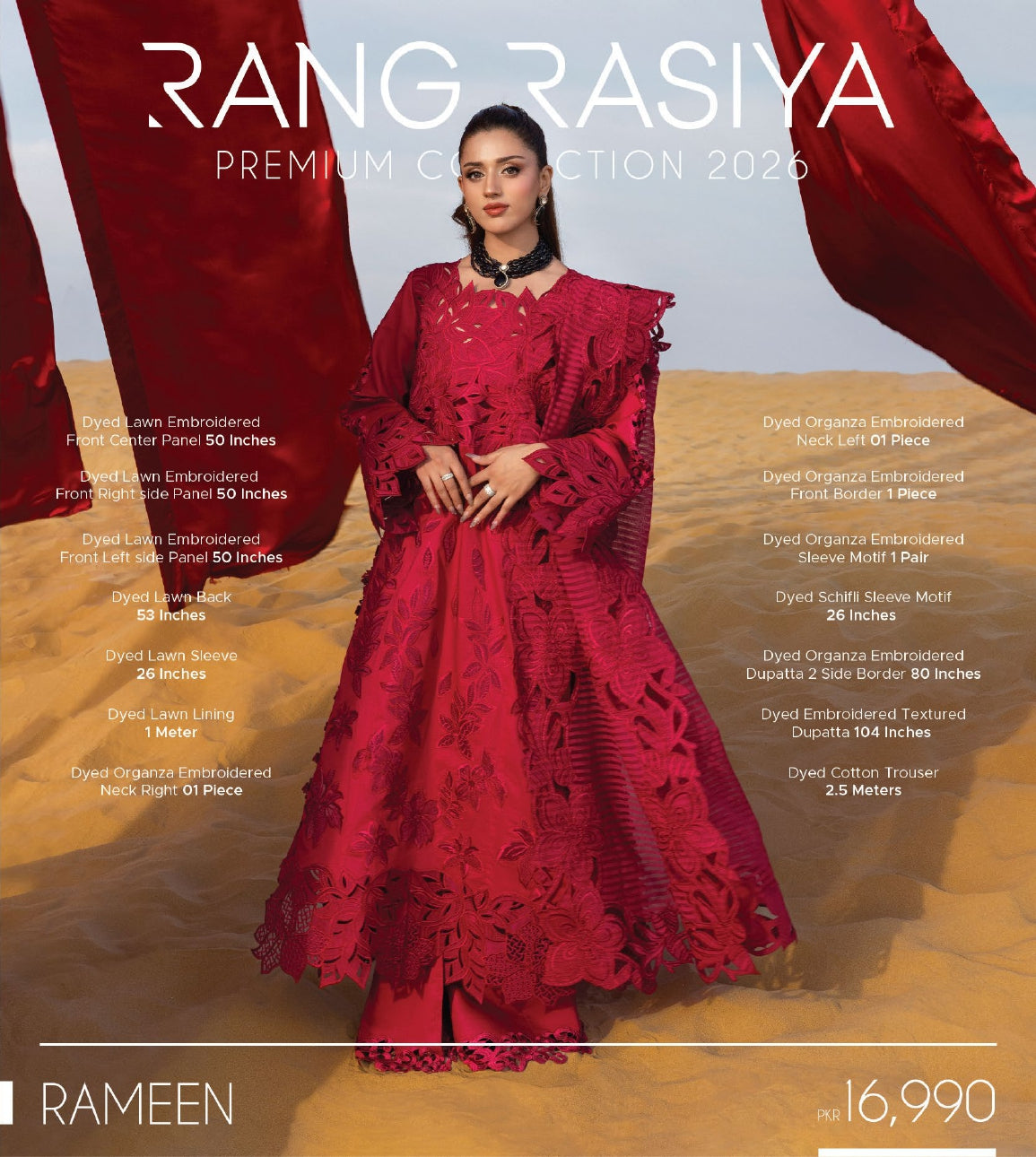 Rang Rasiya Premium Collection 2026 | RAMEEN