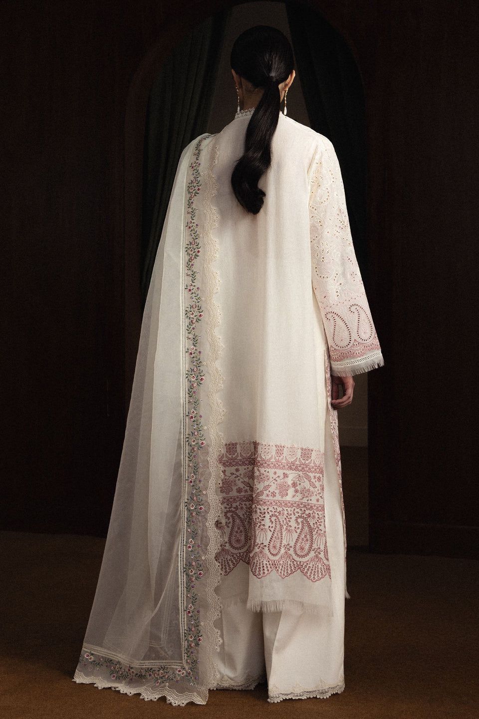 Zara Shahjahan Luxury Lawn 2026 | SATORI | HOSHIMI - D12