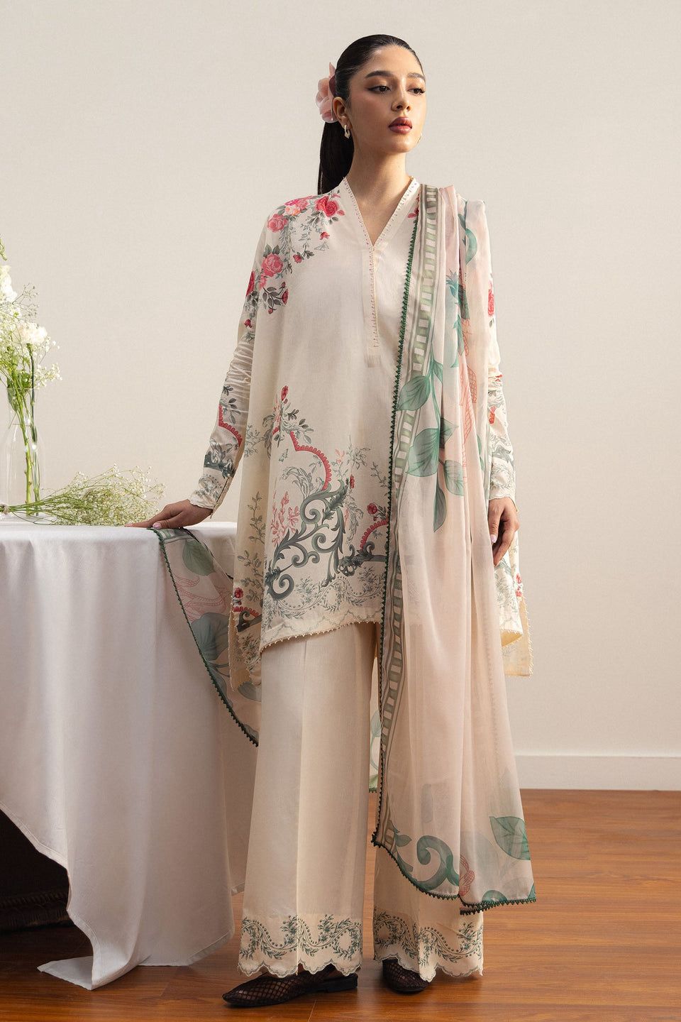 Coco Prints By Zara Shahjahan Vol-02 2026 | REI-09B
