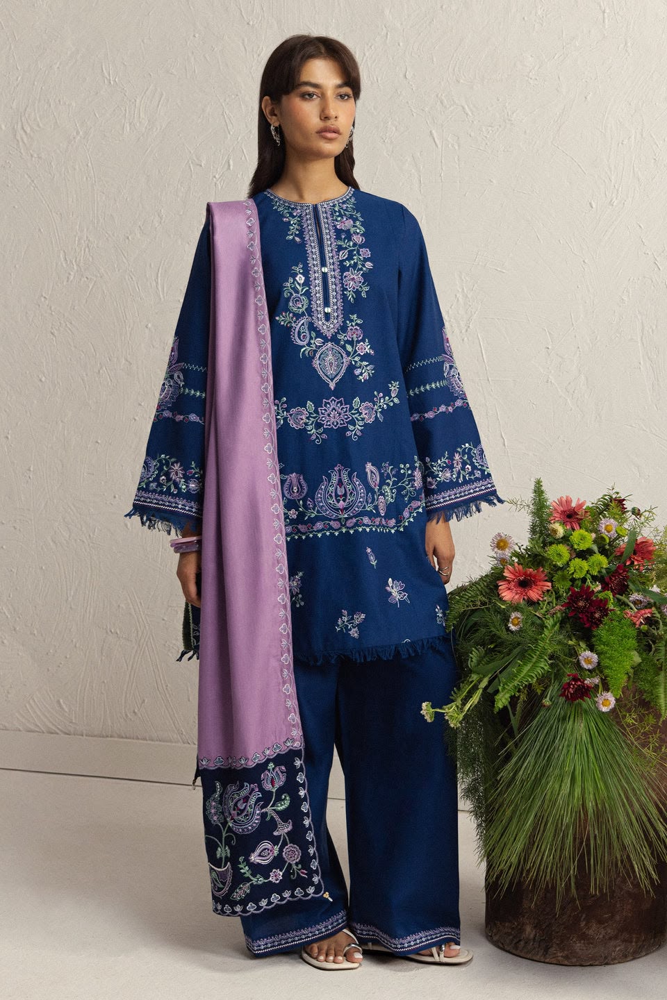 Coco by Zara Shahjahan Winter Unstitched 2026 | NEELAM-1A