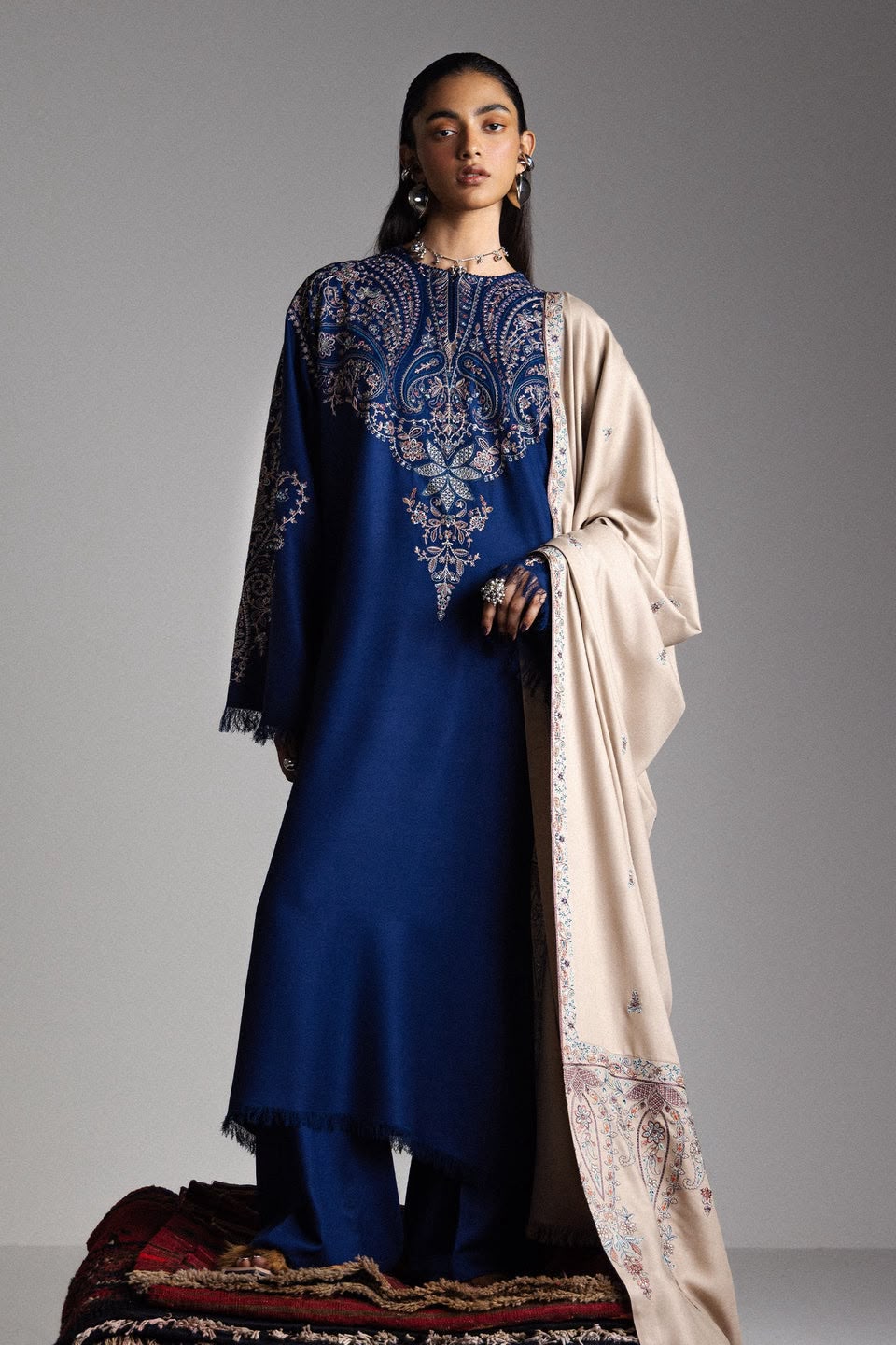 Zara Shahjahan Saraab Winter Unstitched 2026 | SAMARKAND - D-06