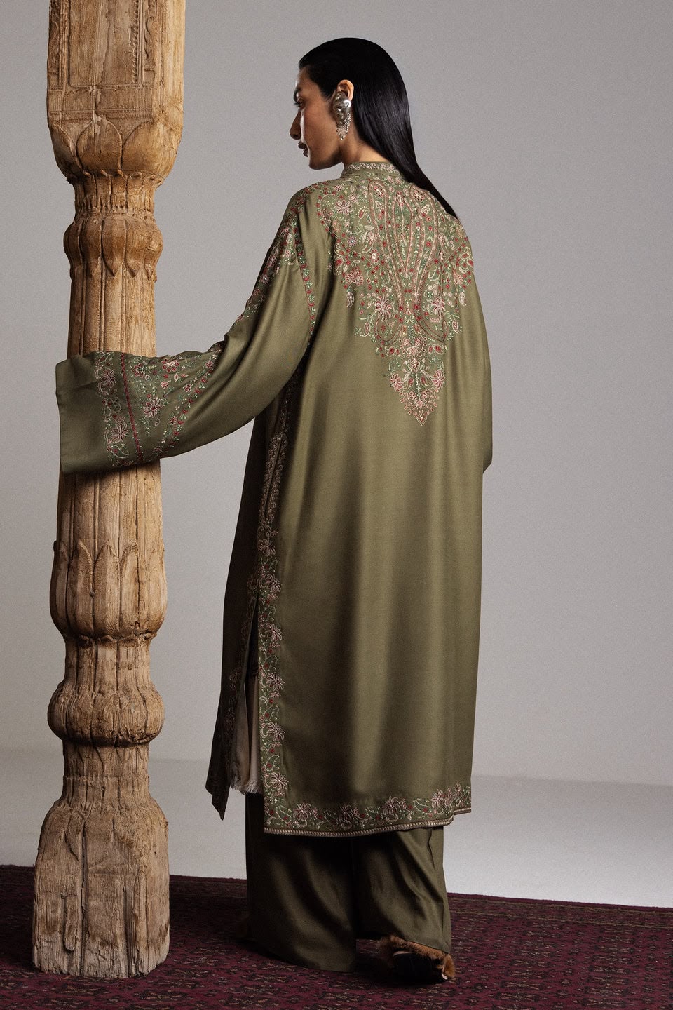 Zara Shahjahan Saraab Winter Unstitched 2026 | CHINAR - D-02