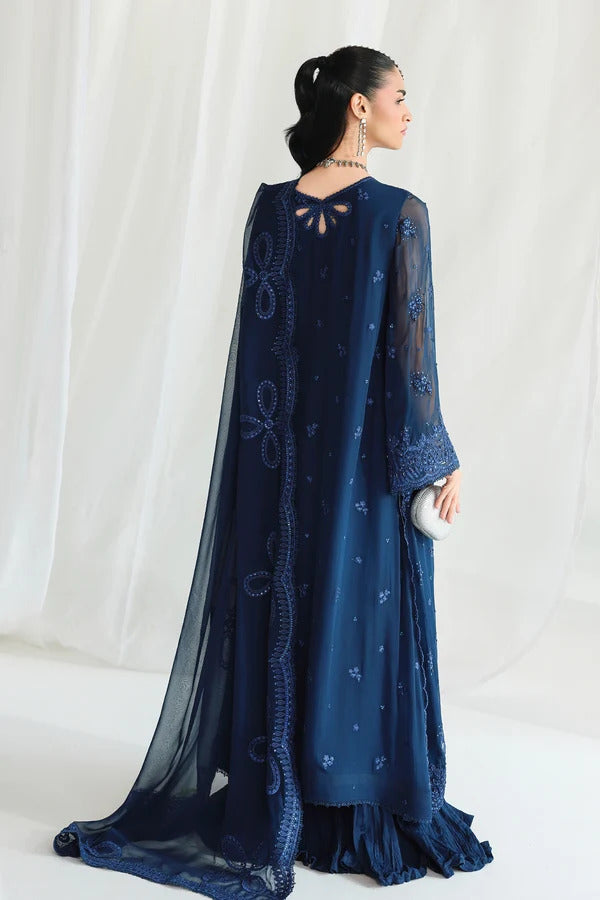 Qalamkar Chiffon Collection 2026 | QCC-02 SHIREEN