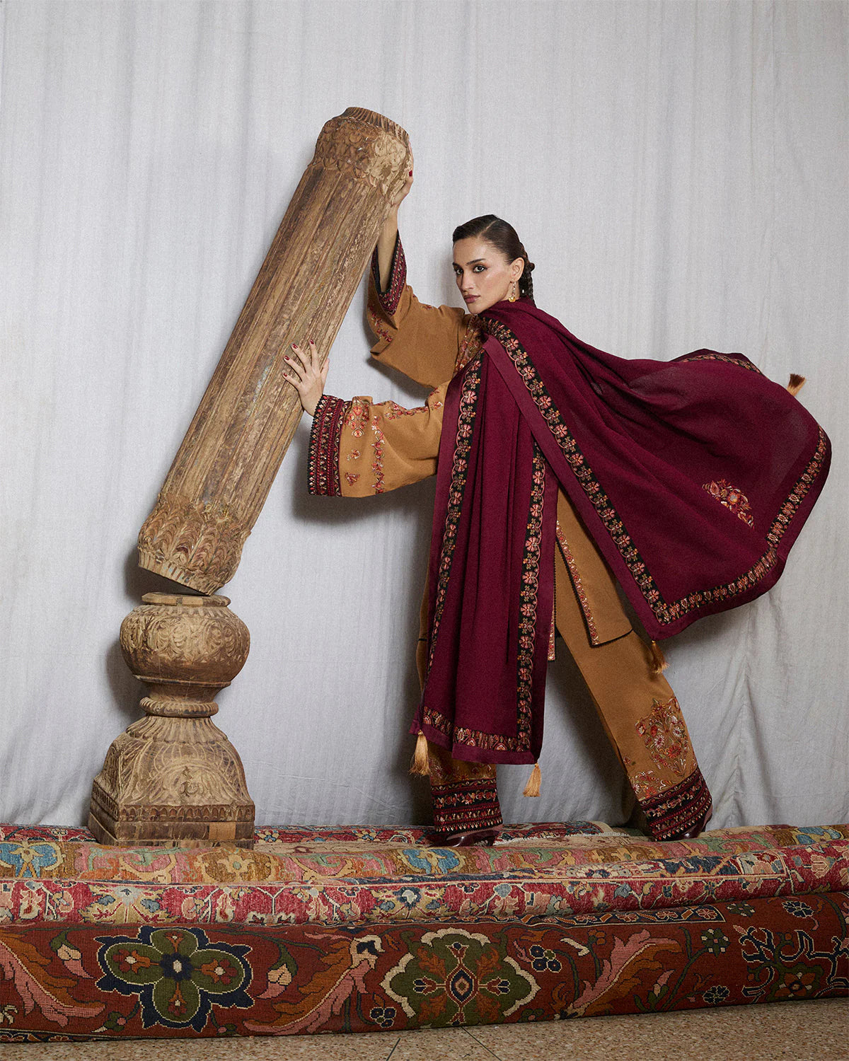 Jugnu Embroidered Karandi Collection 2025 | ZROV