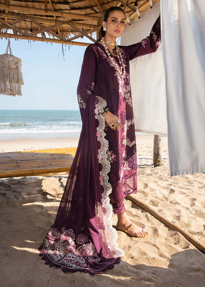 Saira Shakira Luxury Lawn 2025 | DAHLIA-B