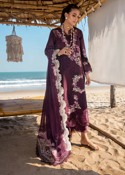 Saira Shakira Luxury Lawn 2025 | DAHLIA-B