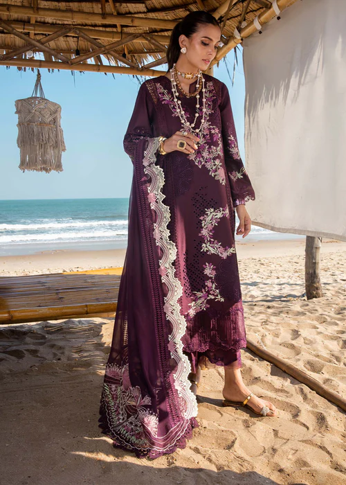 Saira Shakira Luxury Lawn 2025 | DAHLIA-B