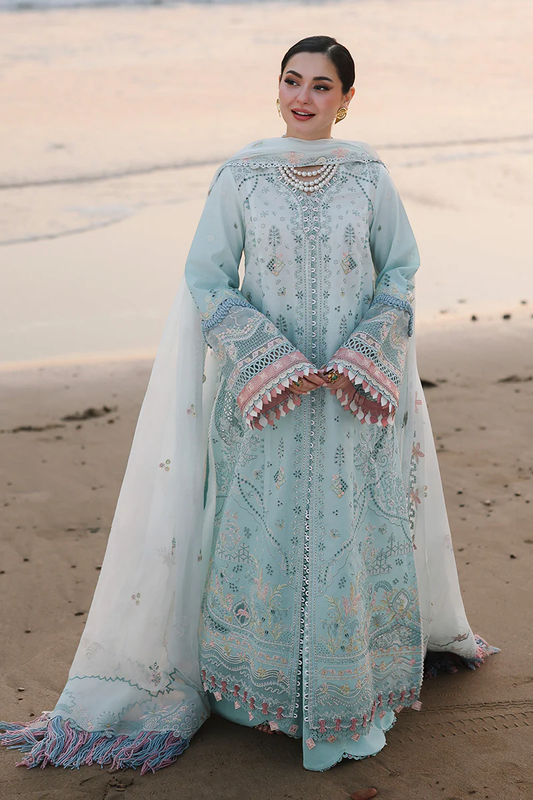 Sahil Luxury Lawn 2026 by Qalamkar | SA-05 | AYRA