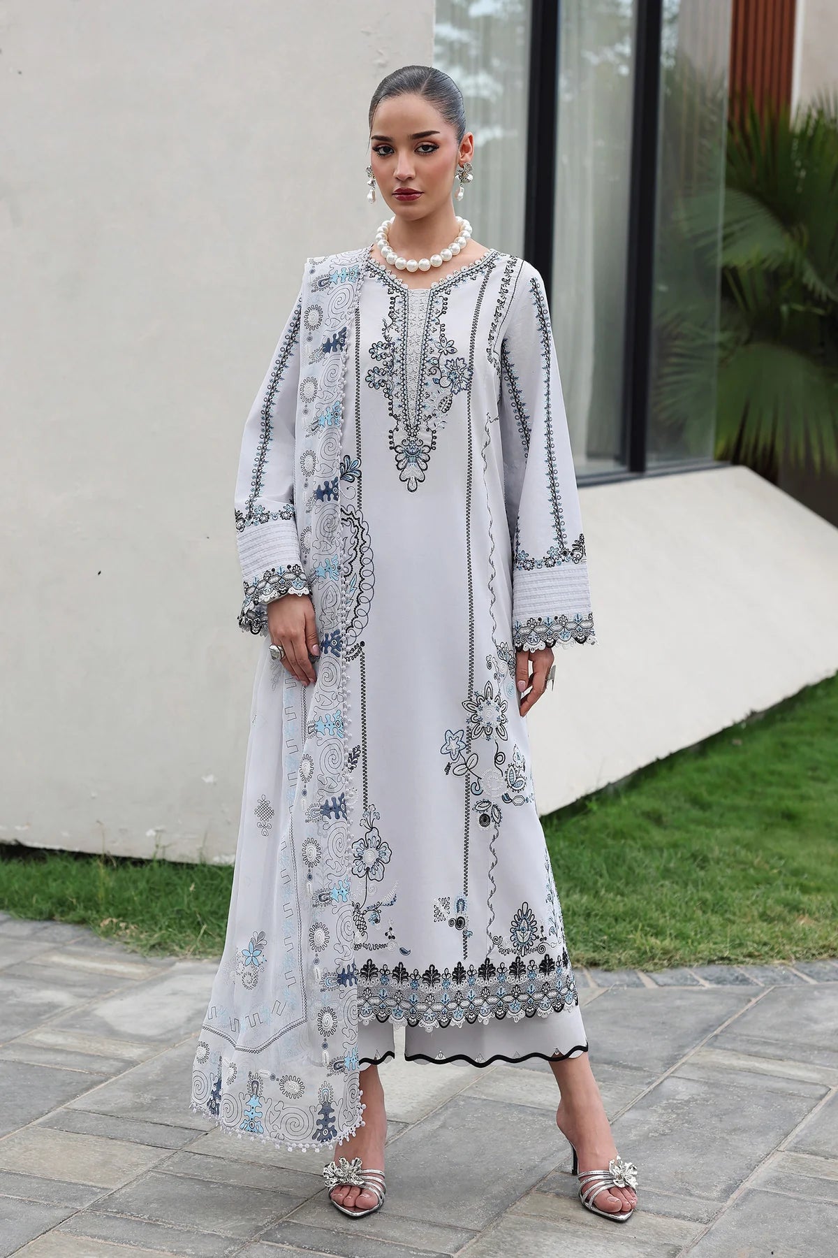 Qalamkar Qline Lawn 2026 Vol-02 | QKL-03 | SAMIA
