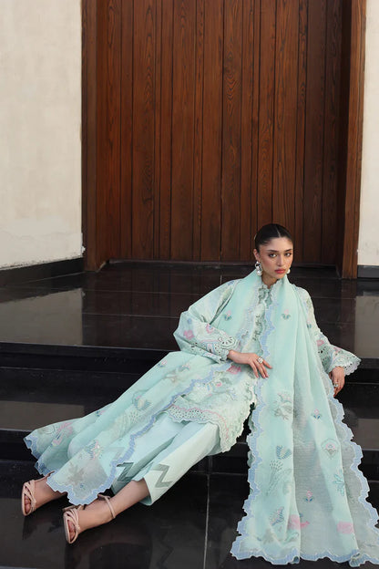 Qalamkar Qline Lawn 2026 Vol-02 | QKL-07 | LEYA