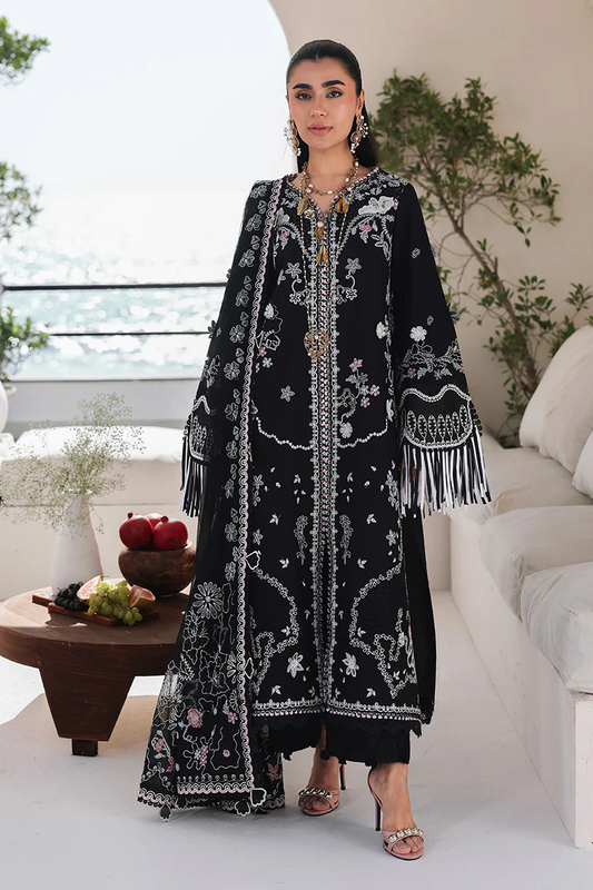 Sahil Luxury Lawn 2026 by Qalamkar | SA-02 | LIANA