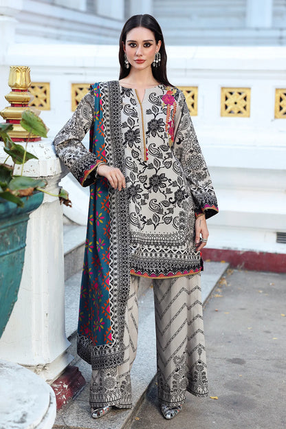 Charizma Embroidered Linen Collection'25 | CCW6-19