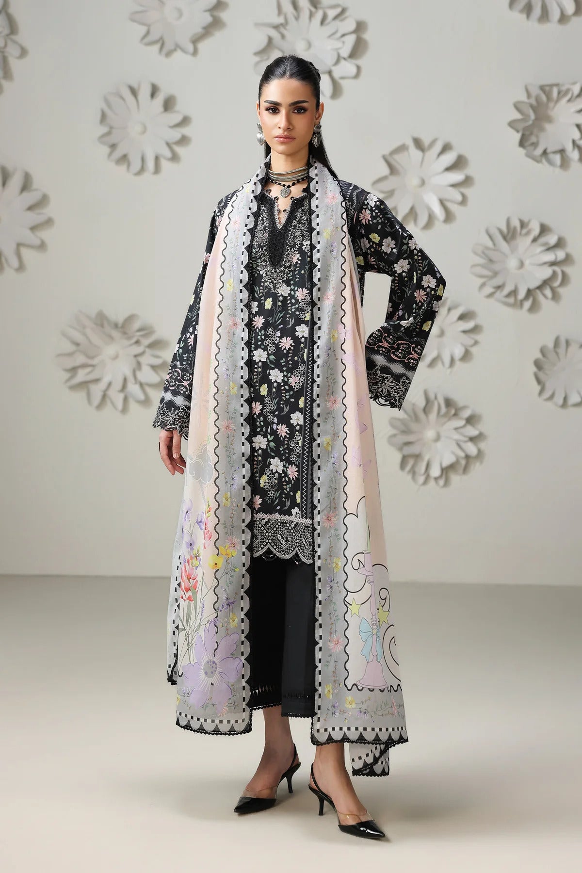 Qalamkar Qprints lawn 2026 Vol-02 | QQP-08A | AMEL