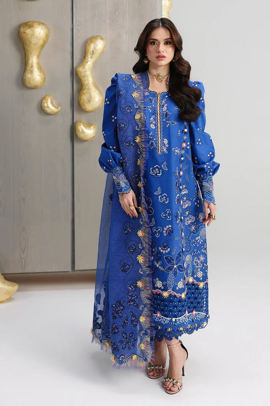Qalamkar festive lawn 2026 | QFL-06 | EMINA