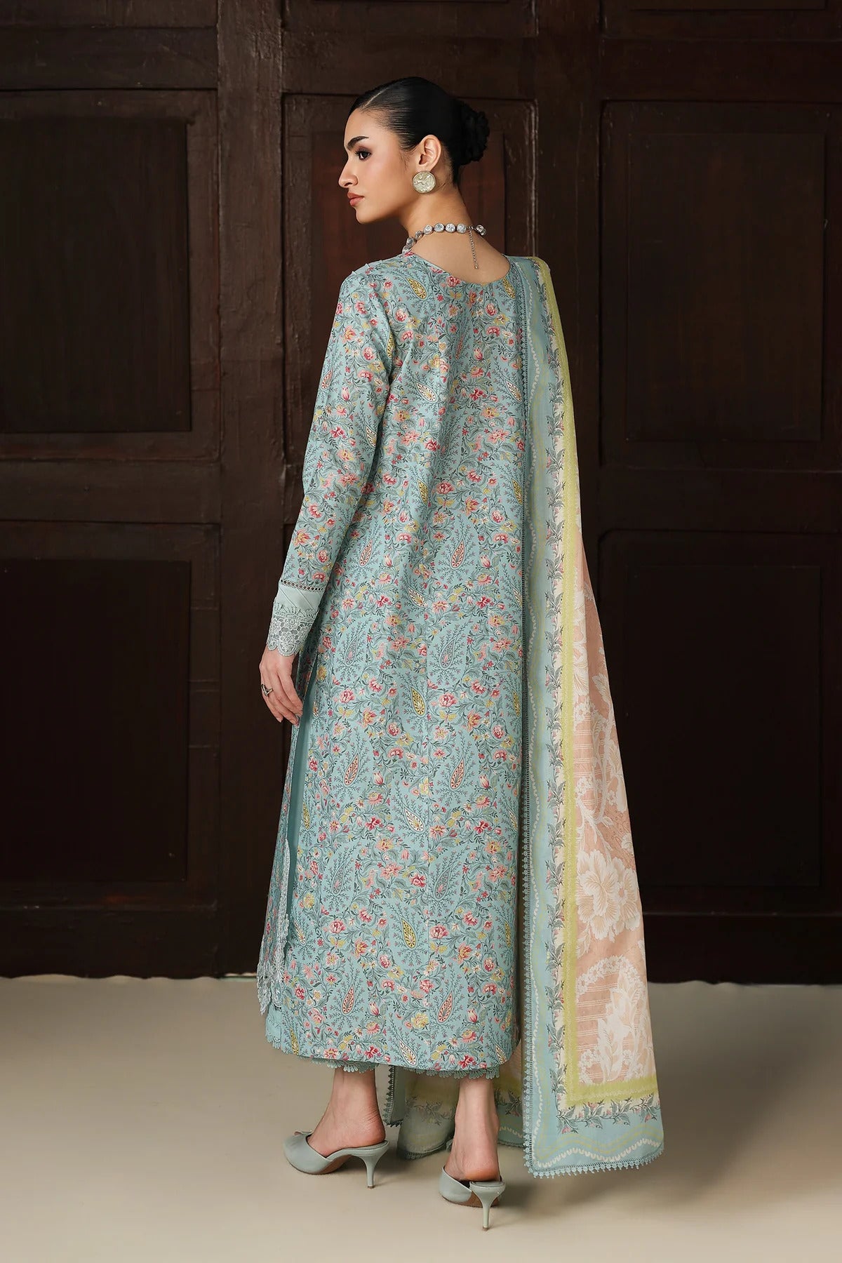 Qalamkar Qprints lawn 2026 Vol-02 | QQP-04A | NAZIA