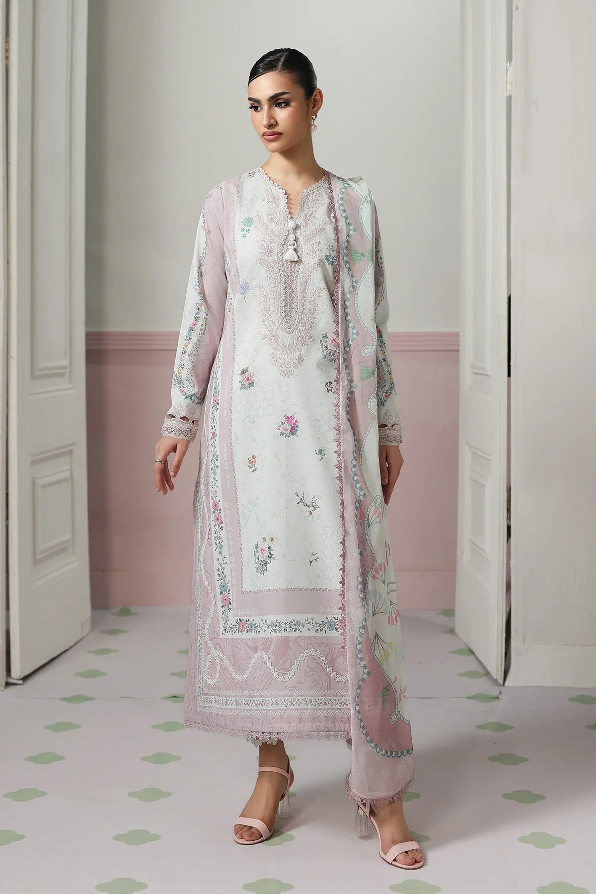 Qalamkar Qprints lawn 2026 Vol-02 | QQP-05A | MINAL