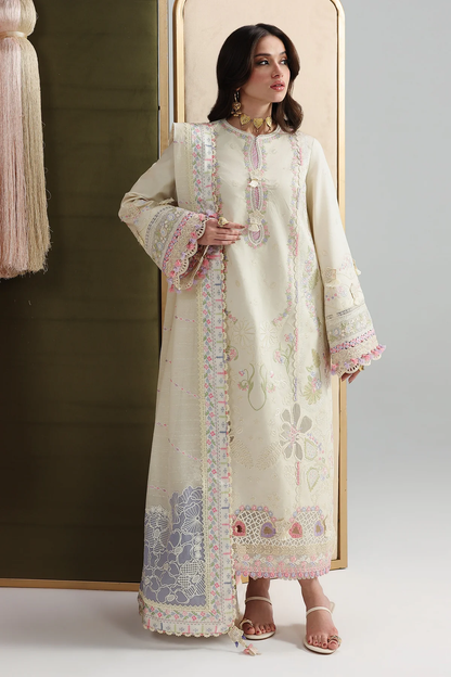 Qalamkar festive lawn 2026 | QFL-01 | ELMA