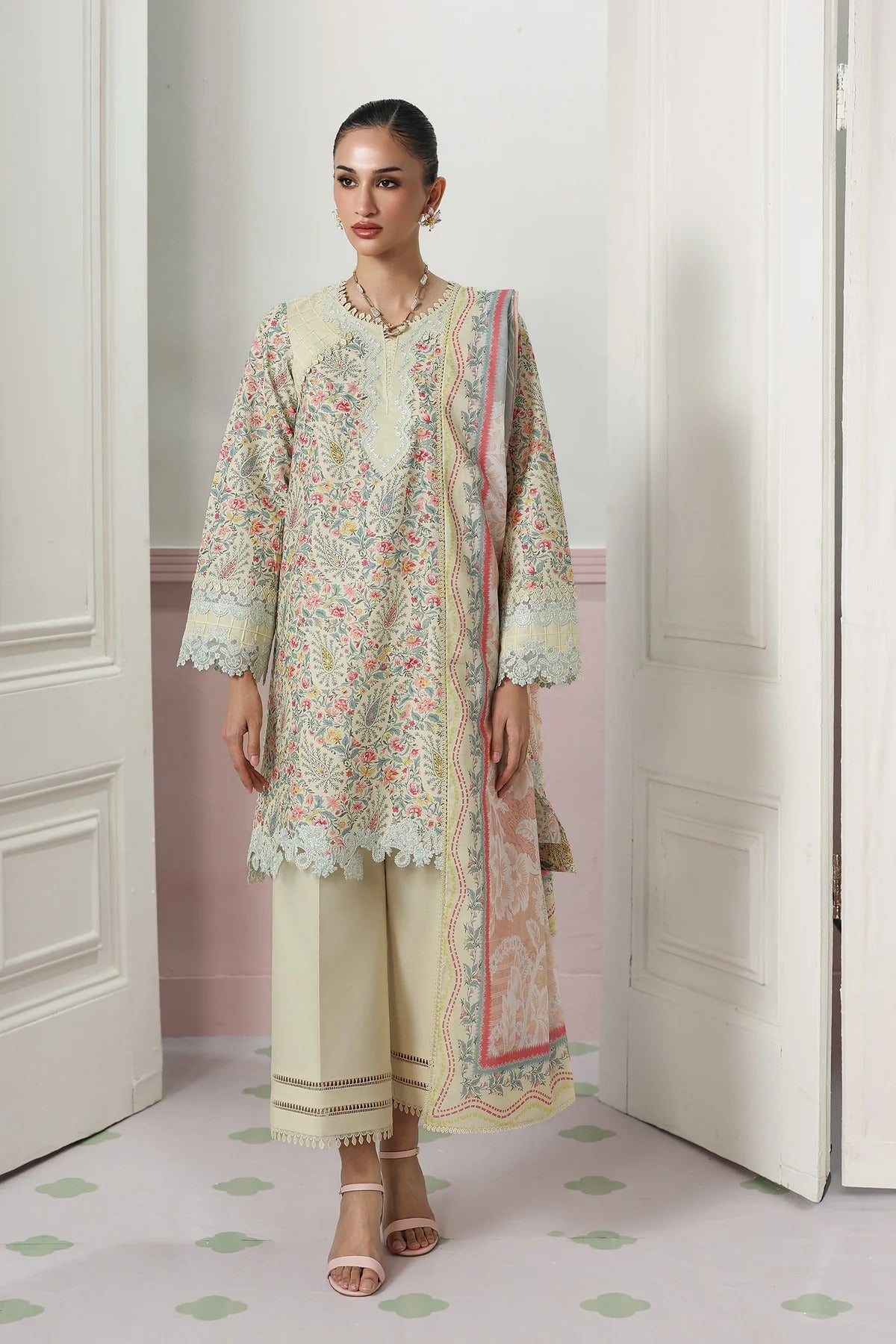 Qalamkar Qprints lawn 2026 Vol-02 | QQP-04B | ZAYRA