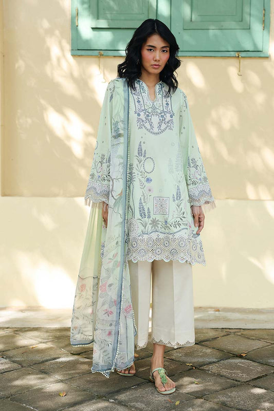 Q prints by Qalamkar Lawn 2026 | AX-04(B) | ASHA