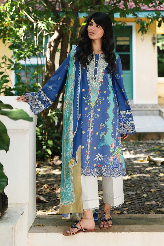 Q prints by Qalamkar Lawn 2026 | AX-10(B) | VIONA