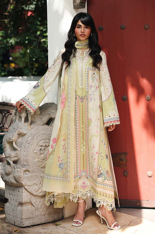 Q prints by Qalamkar Lawn 2026 | AX-06(B) | VAILA