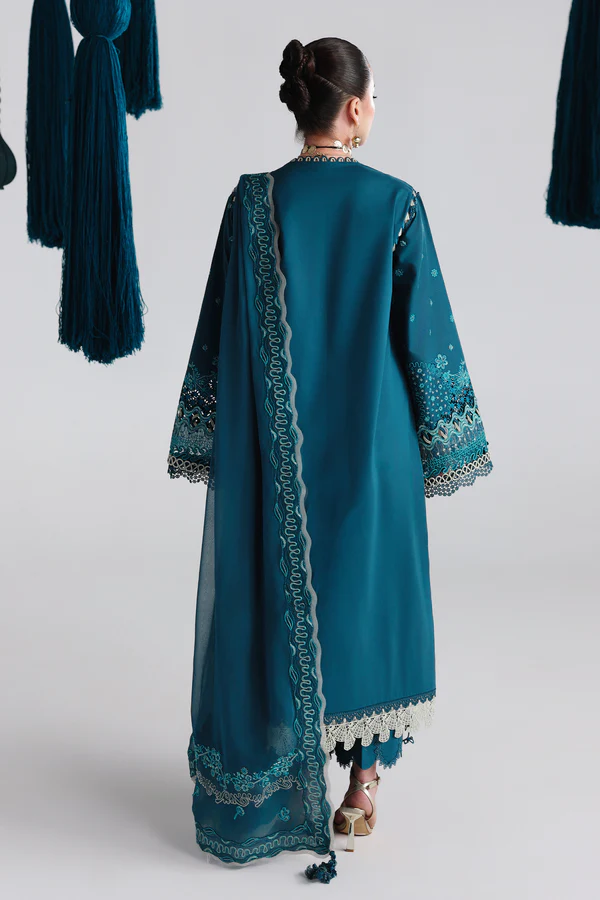 Qalamkar festive lawn 2026 | QFL-07 | KAISA