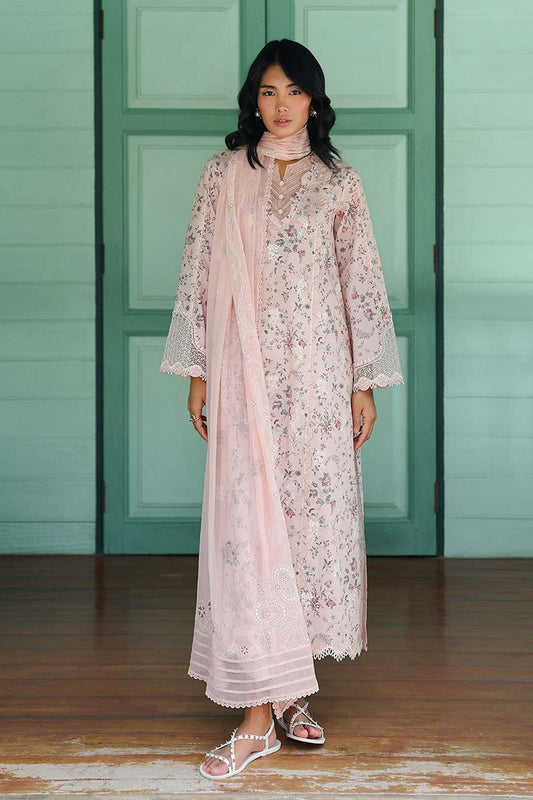 Q prints by Qalamkar Lawn 2026 | AX-02(B) | KENA