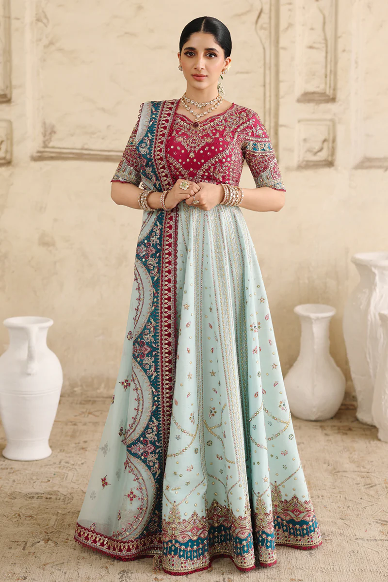 Qalamkar Shadmani Wedding Formals || RH-08 LAYLA