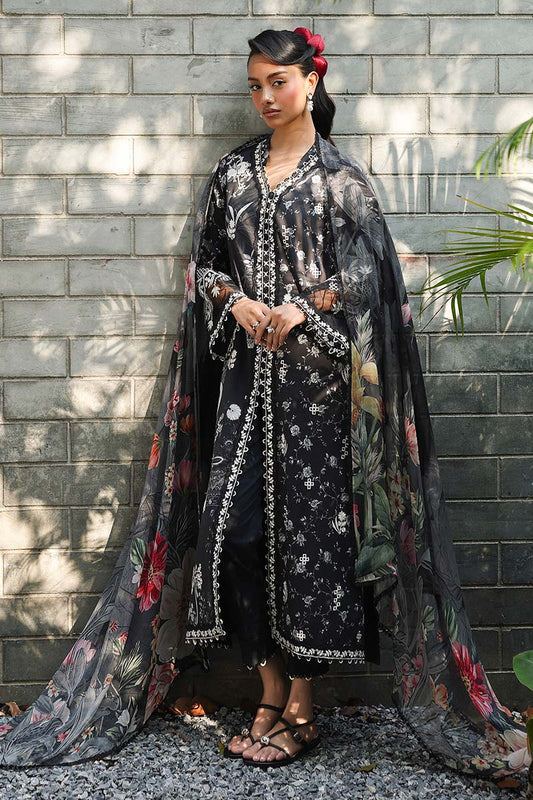 Q prints by Qalamkar Lawn 2026 | AX-08(B) | EAVAN