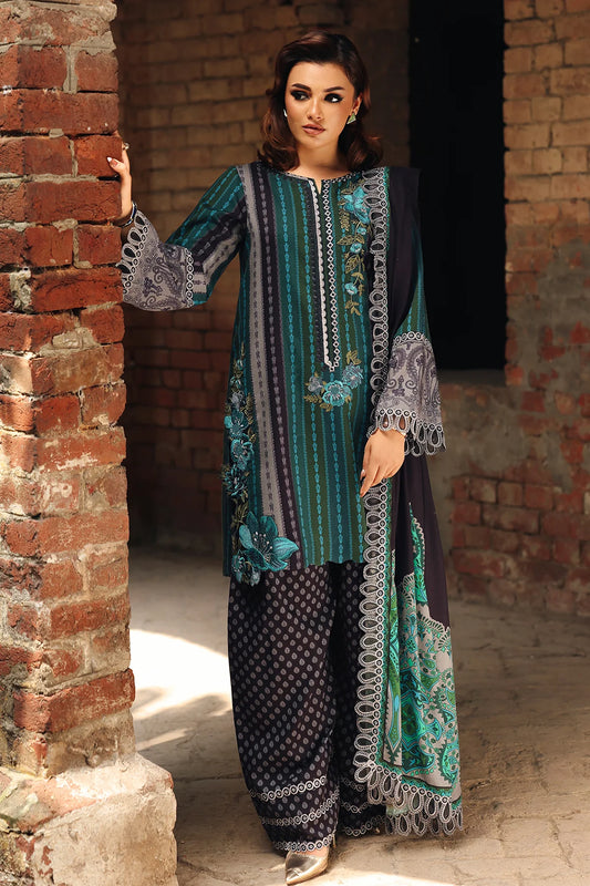 Charizma Embroidered Linen Collection'25 | CCW6-12